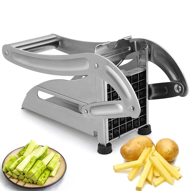 Eficiencia y calidad en la cocina con el cortador de patatas inox 2 cuchillas