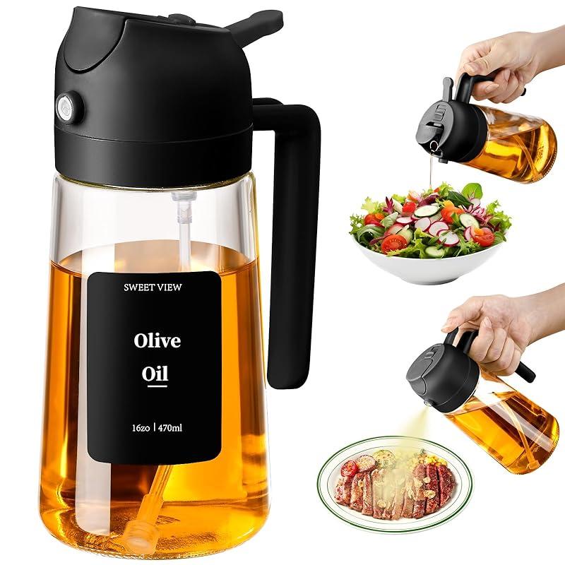 Práctico dispensador 2 en 1 que facilita la cocina y la barbacoa