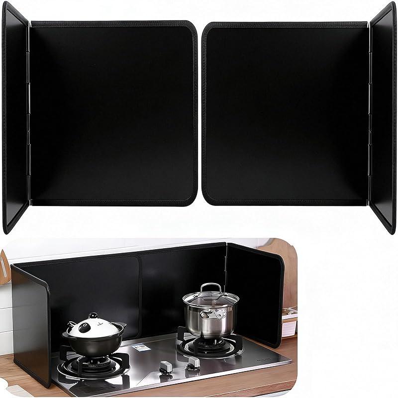 Práctica protección de cocina plegable de 30cm para evitar salpicaduras