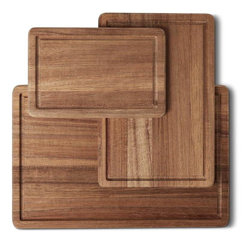 Calidad y funcionalidad en las tablas cortar Amazon Basics de madera